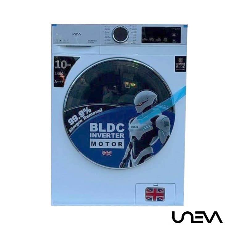 ماشین لباسشویی 10 کیلو میلان مدل UN-10DSBL MILAN سفید