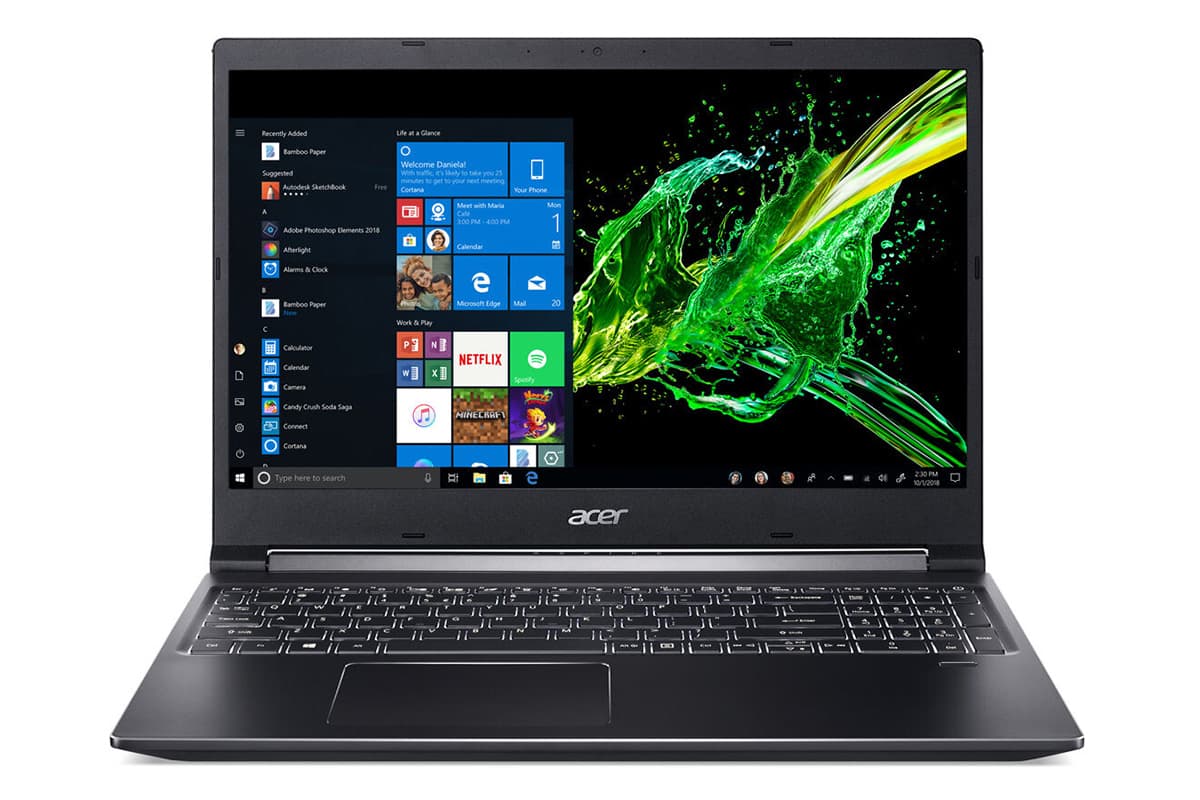 لپ تاپ ایسر اسپایر acer aspire 7 a715 — تصویر ۲