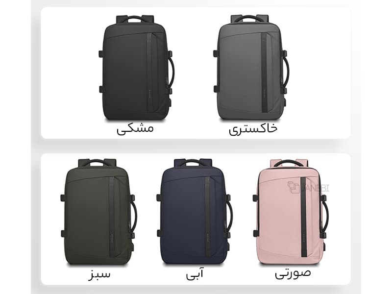 کیف کوله پشتی مسافرتی بنج 2892 — تصویر ۲
