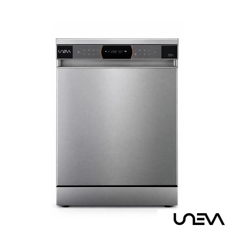 ماشین ظرفشویی یونیوا ۱5 نفره لونکس مدل D1502SS LUNEX سیلور براق