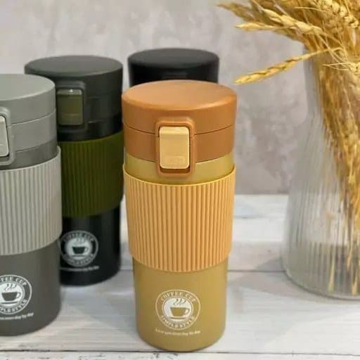 تراول ماگ دور سیلیکونی Tomotree کافه استایل کد 7658 — تصویر ۱۲