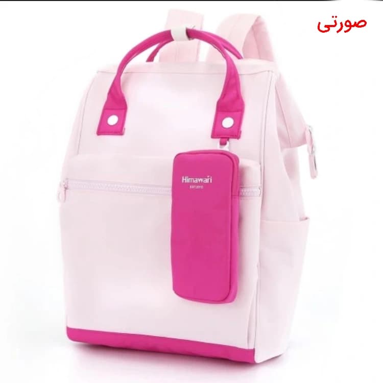 کوله پشتی هیماواری کد HIMAWARI 1027 به همراه جامدادی — تصویر ۱۱
