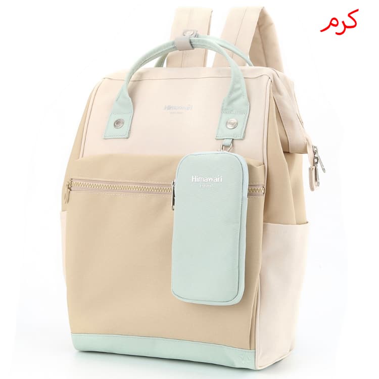 کوله پشتی هیماواری کد HIMAWARI 1027 به همراه جامدادی — تصویر ۶