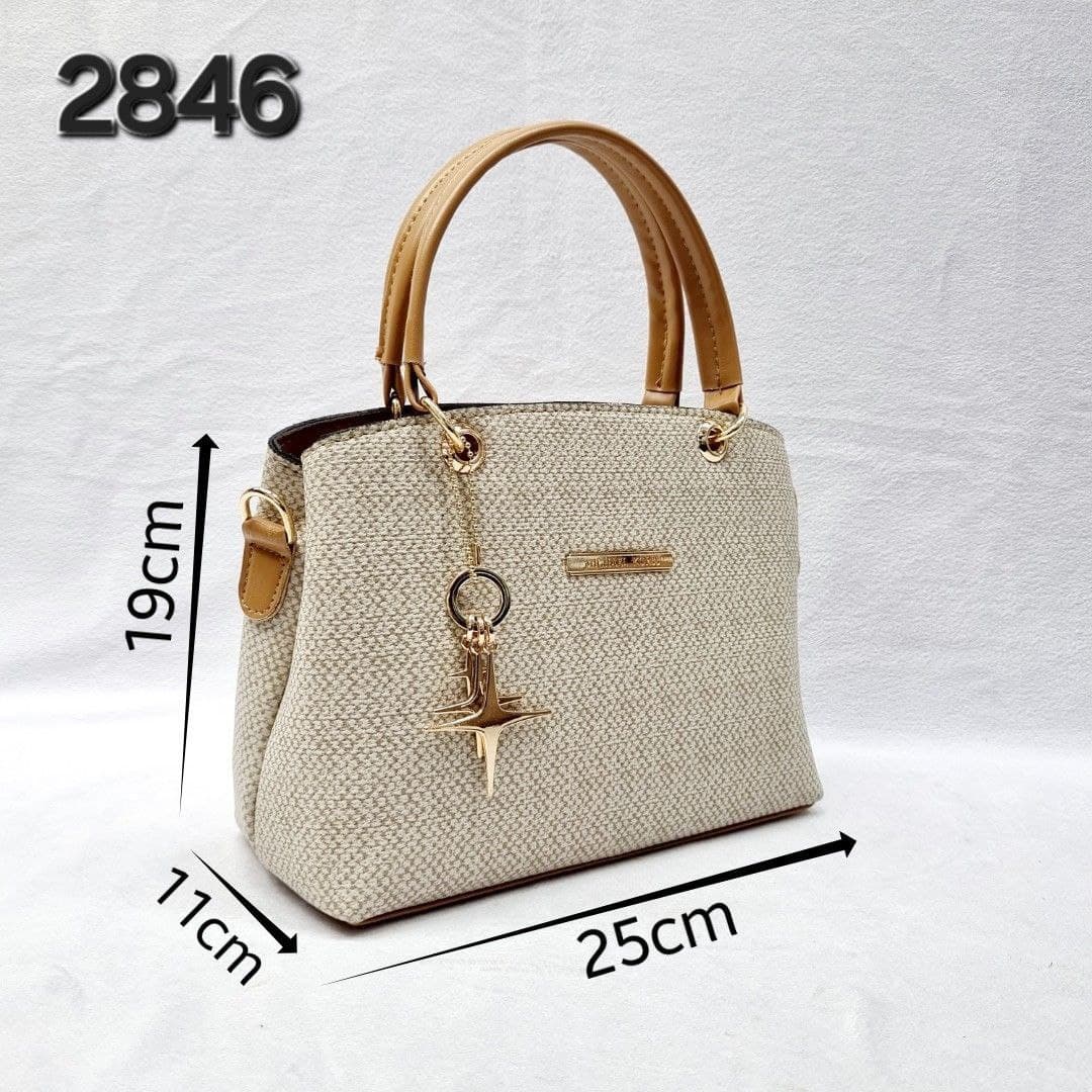 کیف دوشی و دستی دخترانه و زنانه مدل دلبر کد 2846 — تصویر ۱۱