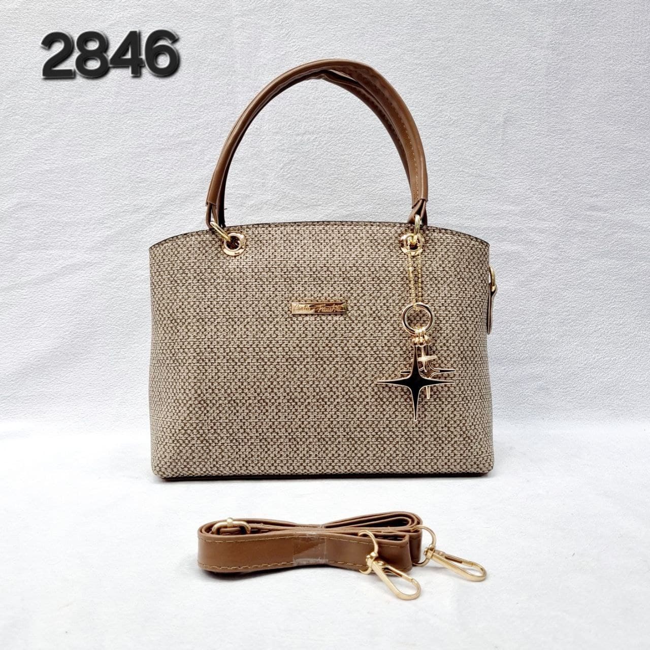 کیف دوشی و دستی دخترانه و زنانه مدل دلبر کد 2846 — تصویر ۱۲