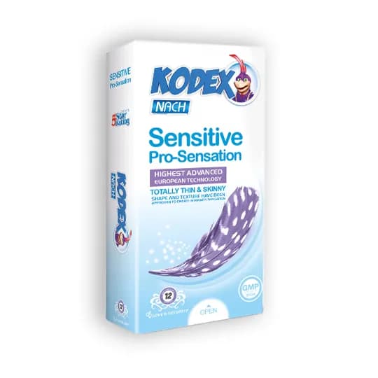 کاندوم کدکس مدل Sensitive Pro-Sensation بسته 12 عددی — تصویر ۱۰