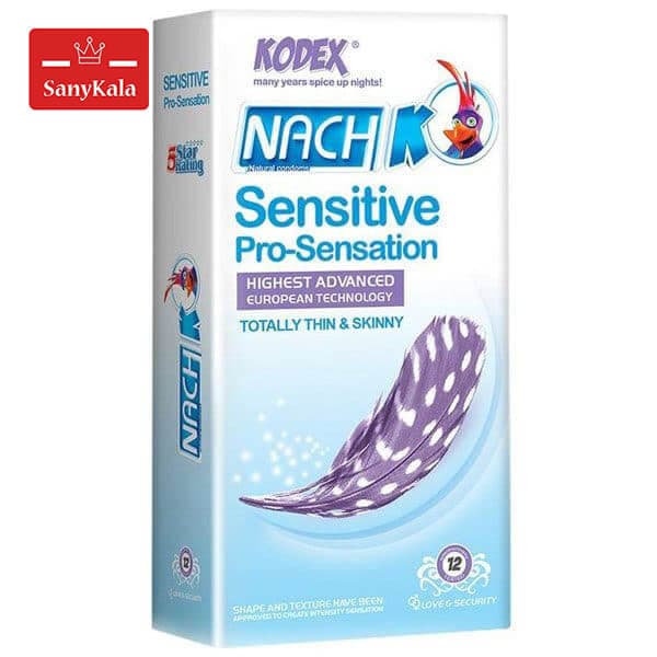 کاندوم کدکس مدل Sensitive Pro-Sensation بسته 12 عددی — تصویر ۷