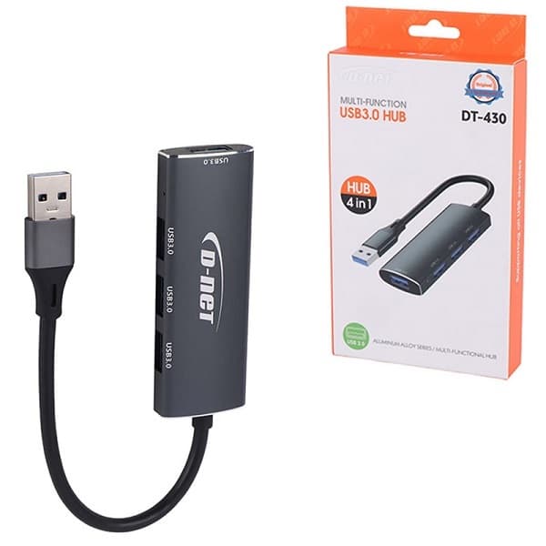 هاب 4 پورت usb 3.0 ( USB HUB )
