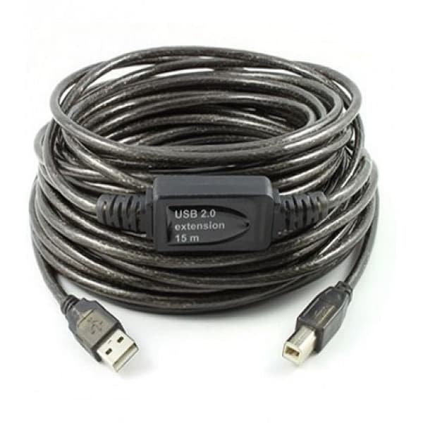کابل USB پرینتری ( بافر دار ) دی نت 15متری