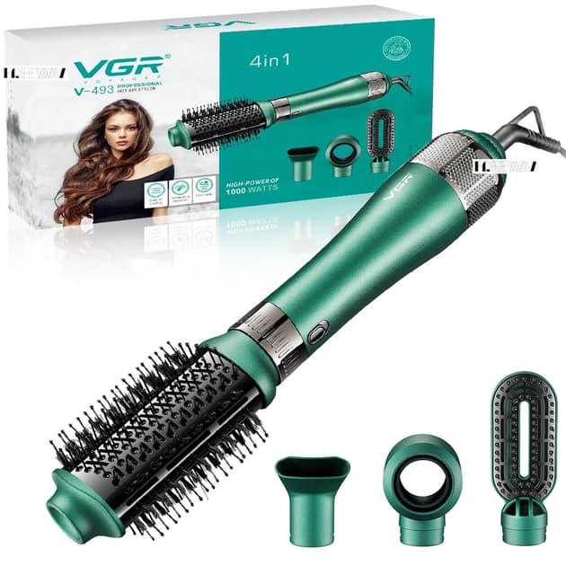 سشوار حرفه ای 4 کاره ی وی جی آر مدل VGR V-493 — تصویر ۳