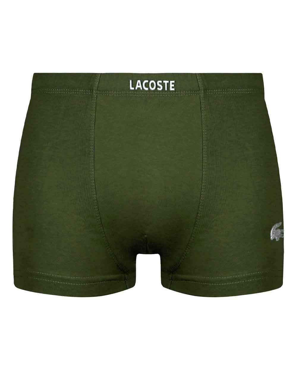 شورت پنبه لاکرا نیم پا LACOSTE سیلکا — تصویر ۴