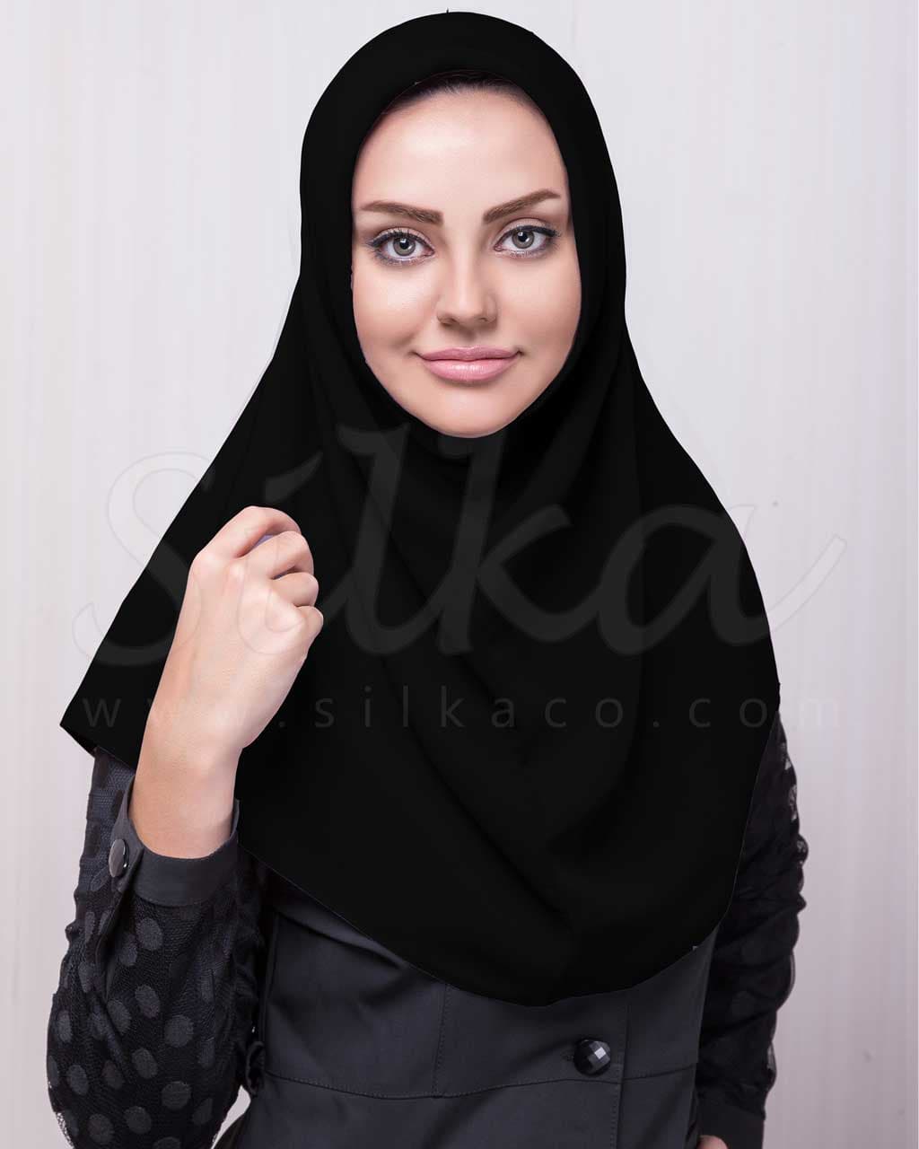 مقنعه کریپ زنانه اوت لت