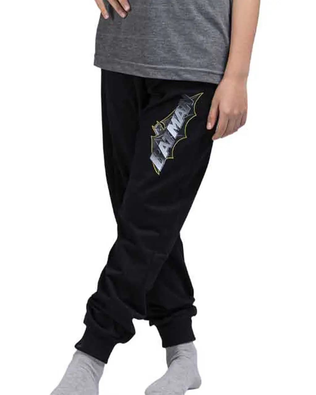 شلوار پسرانه راحتی طرح Batman سیلکا