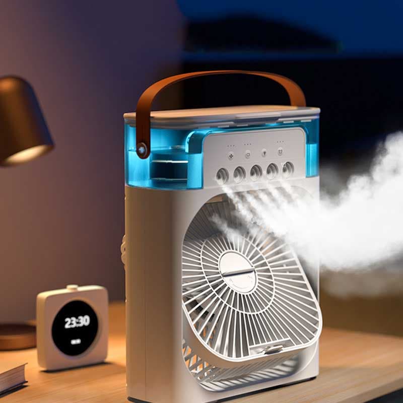 پنکه رومیزی مه پاش اPORTABLE MINI COLD FAN