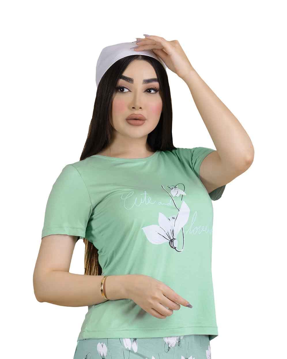 تیشرت راحتی زنانه ورتکس حنانه سیلکا