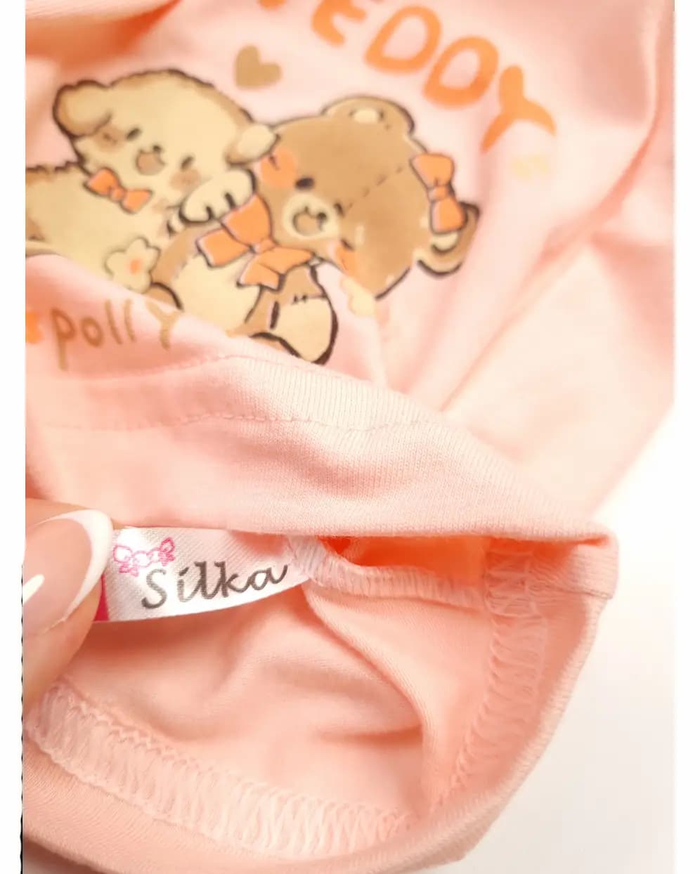 شورت پادار دخترانه سیلکا طرح Polly — تصویر ۱۱