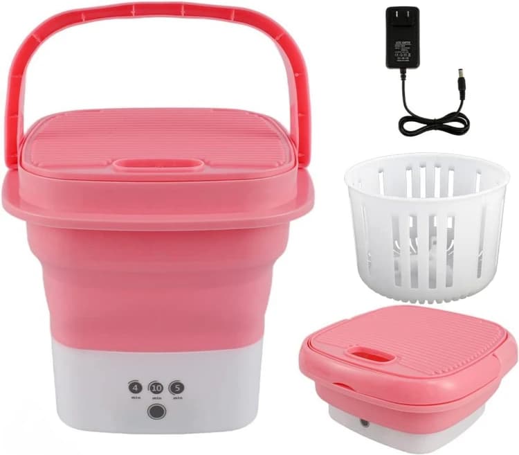 لباس شویی قابل حمل فولدینگ folding washing machine — تصویر ۱۰