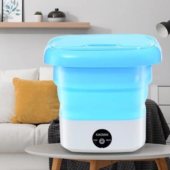 لباس شویی قابل حمل فولدینگ folding washing machine — تصویر ۵