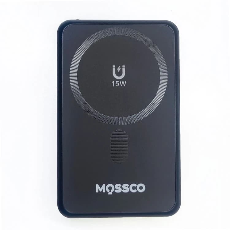 پاوربانک وایرلس موسکو مدل IP-25 ظرفیت 10000 میلی‌آمپر ساعت — تصویر ۸