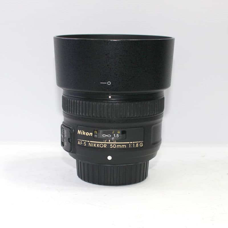 لنز دوربین کانن 50 فیکس F1.8 سری G ( دست دوم )