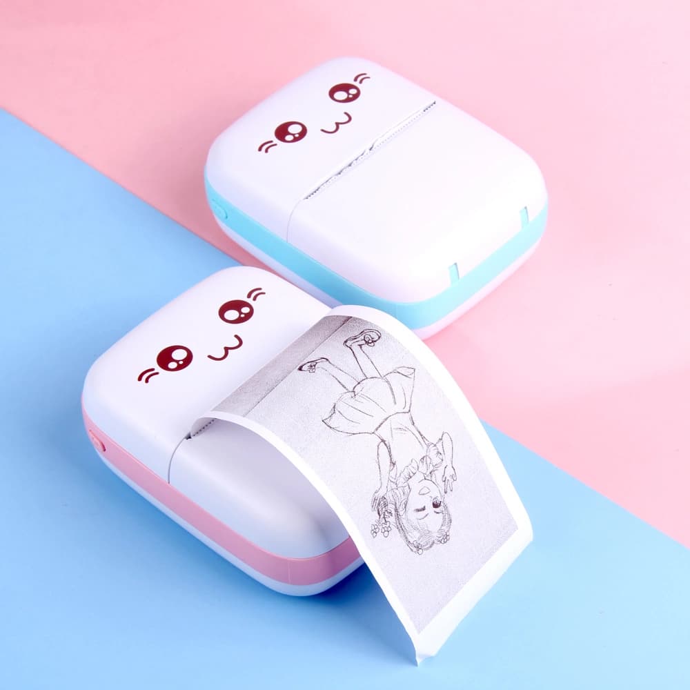 مینی پرینتر حرارتی قابل حمل ا Mini Printer — تصویر ۴