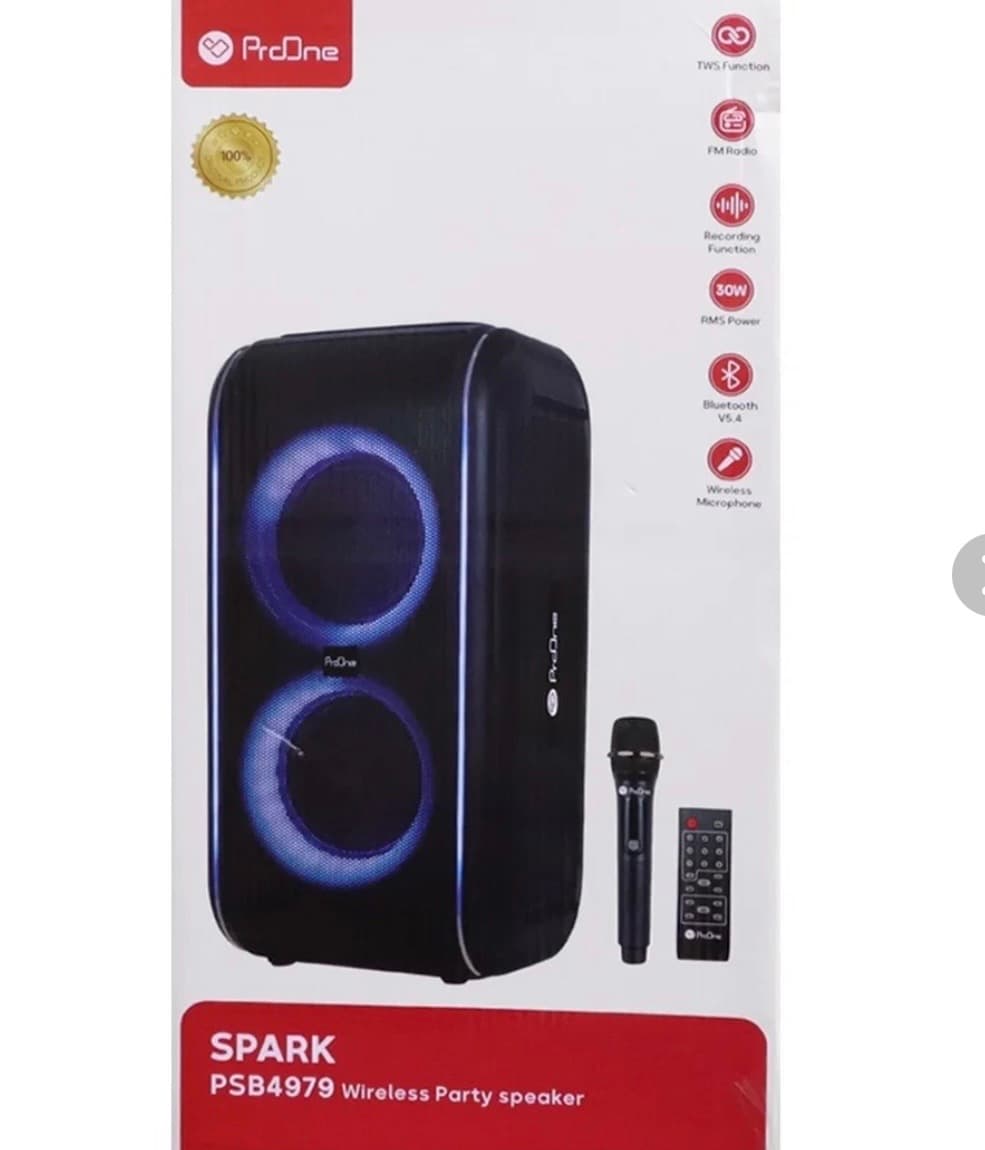 پارتی اسپیکر بلوتوثی قابل حمل پرووان مدل (PSB4979) Spark — تصویر ۱۲