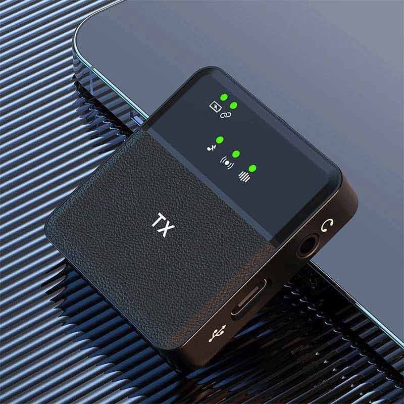 میکروفون یقه ای بیسیم TX مدل SX31 (دو کاربره) — تصویر ۱۲