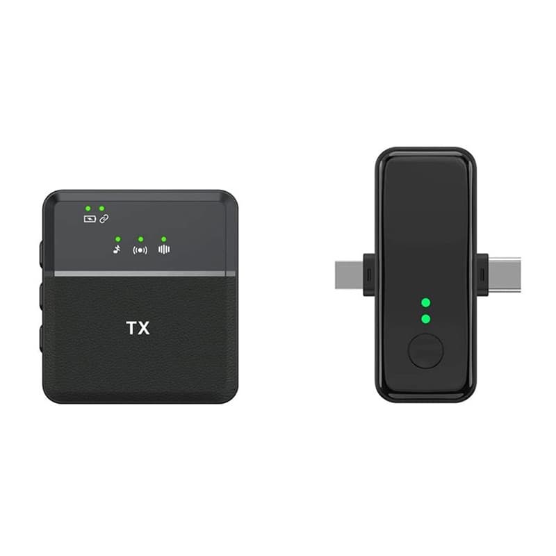 میکروفون یقه ای بیسیم TX مدل SX31 (دو کاربره) — تصویر ۷