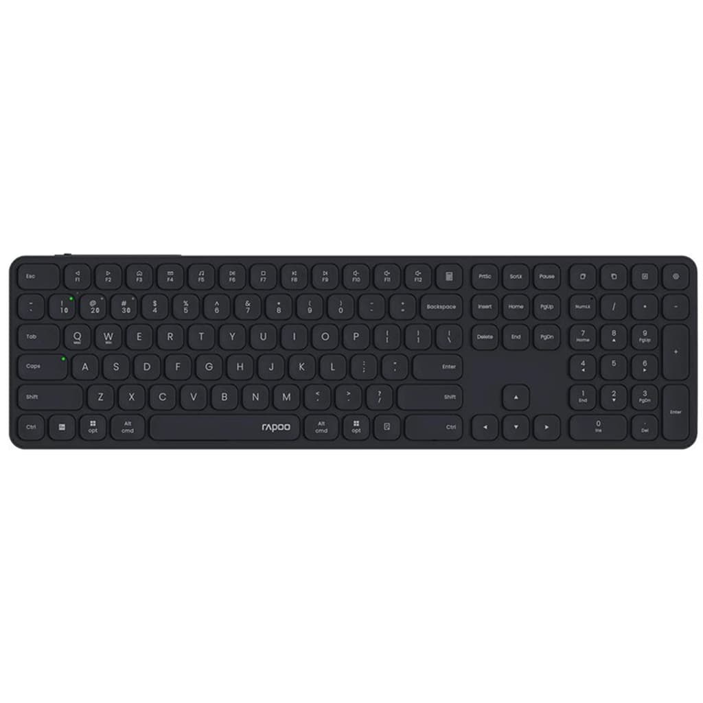 کیبورد شارژی بی سیم رپو مدل RAPOO E9550L رنگ مشکی