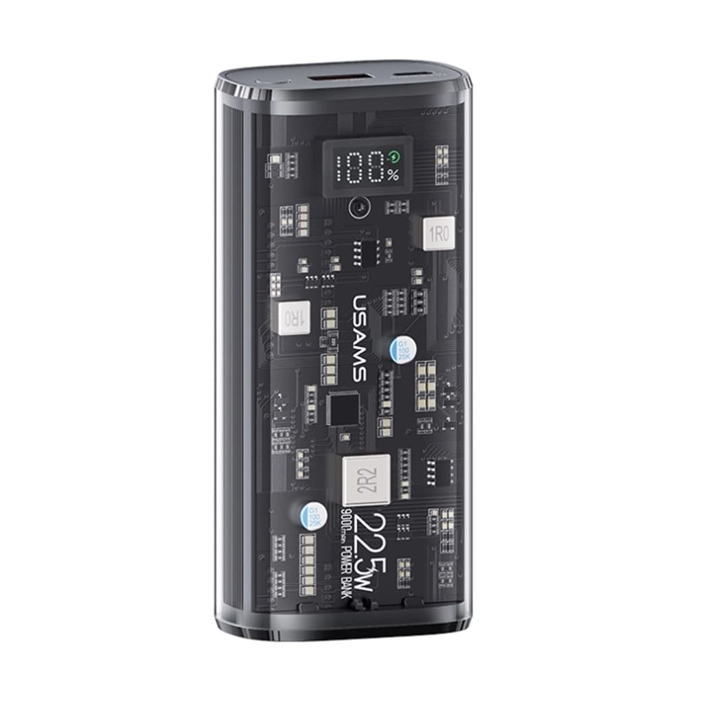 پاوربانک 9000 میلی آمپری یوسمز مدل USAMS US-CD189 20W رنگ مشکی