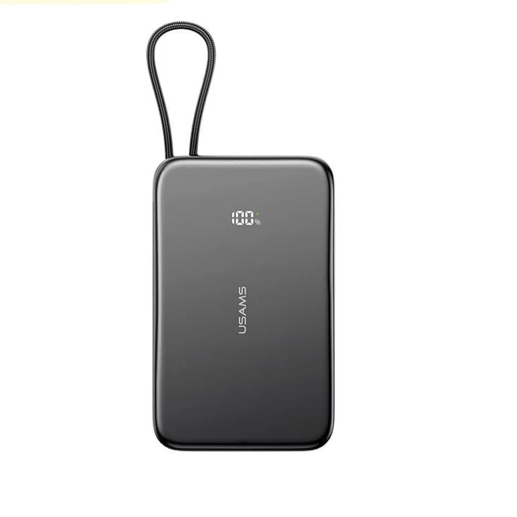 پاوربانک 5000 میلی آمپری یوسمز مدل USAMS US-CD227 20W رنگ خاکستری تیره