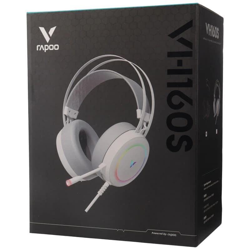 هدست گیمینگ رپو مدل RAPOO VH160S رنگ مشکی — تصویر ۷