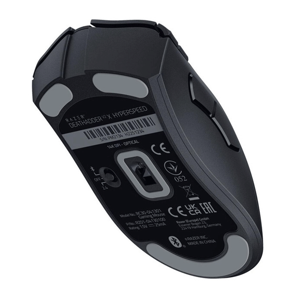 موس بی سیم گیمینگ ریزر مدل RAZER DEATHADDER V2 X HYPERSPEED رنگ مشکی — تصویر ۵