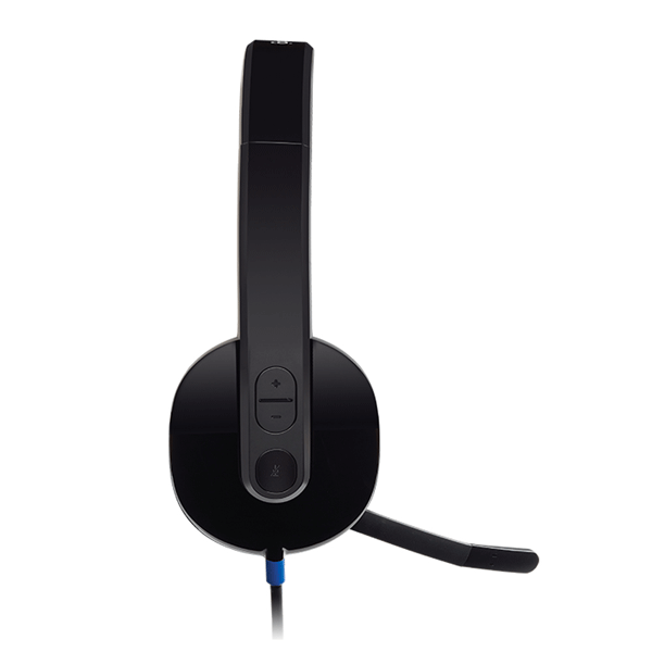 هدست لاجیتک مدل LOGITECH H540 USB رنگ مشکی — تصویر ۷