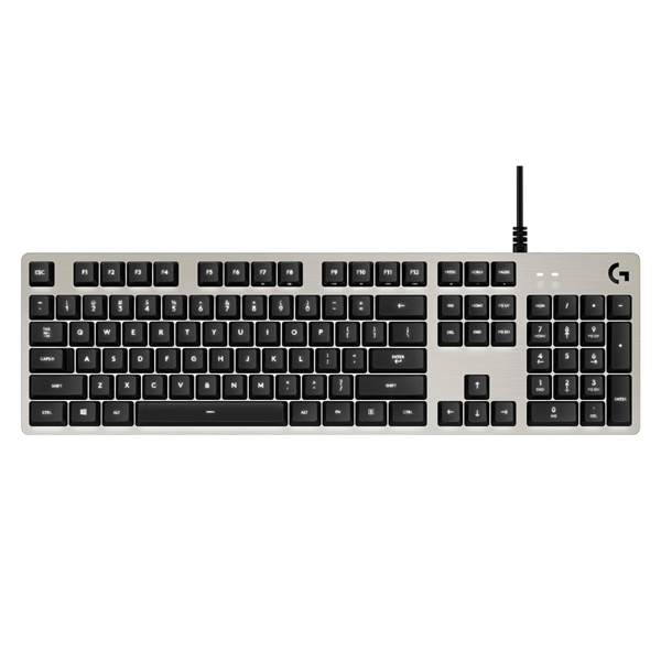 کیبورد گیمینگ لاجیتک مدل LOGITECH G413 رنگ نقره ای