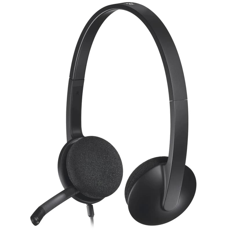 هدفون لاجیتک مدل LOGITECH H340 رنگ مشکی — تصویر ۵