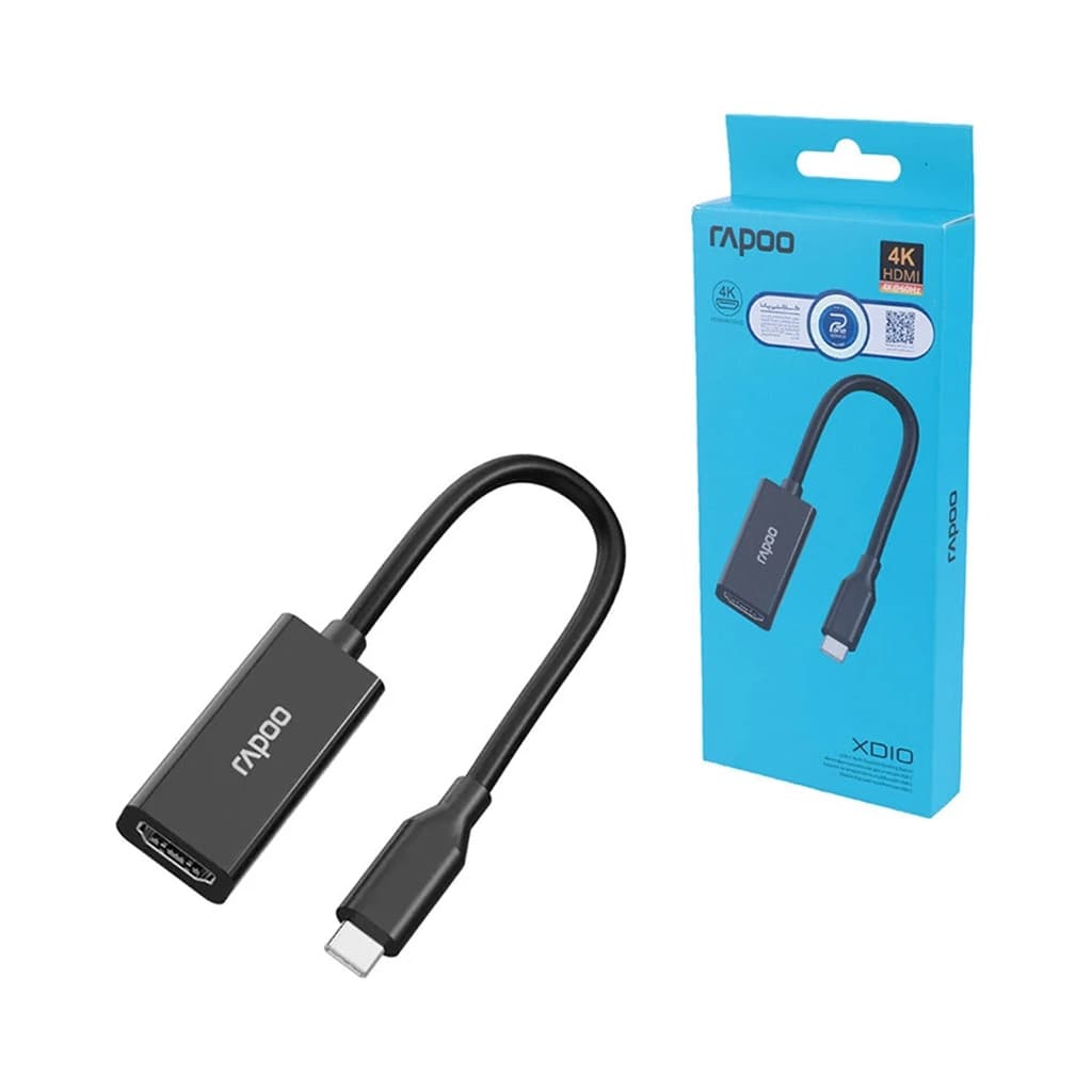 هاب TYPE-C به HDMI رپو مدل RAPOO XD10 | دنیاکامپیوتر — تصویر ۷