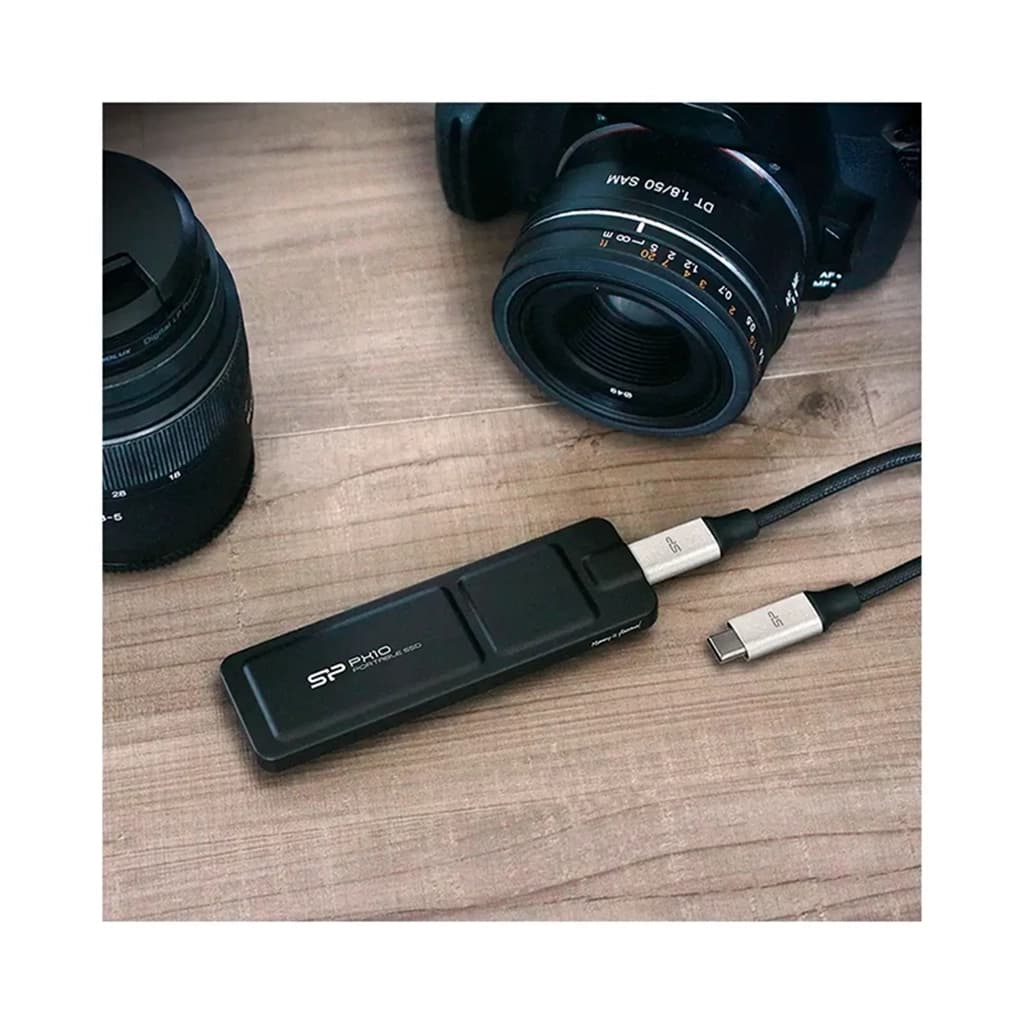 حافظه SSD اکسترنال سیلیکون پاور مدل SILICON POWER PX10 ظرفیت 1 ترابایت رنگ مشکی — تصویر ۷