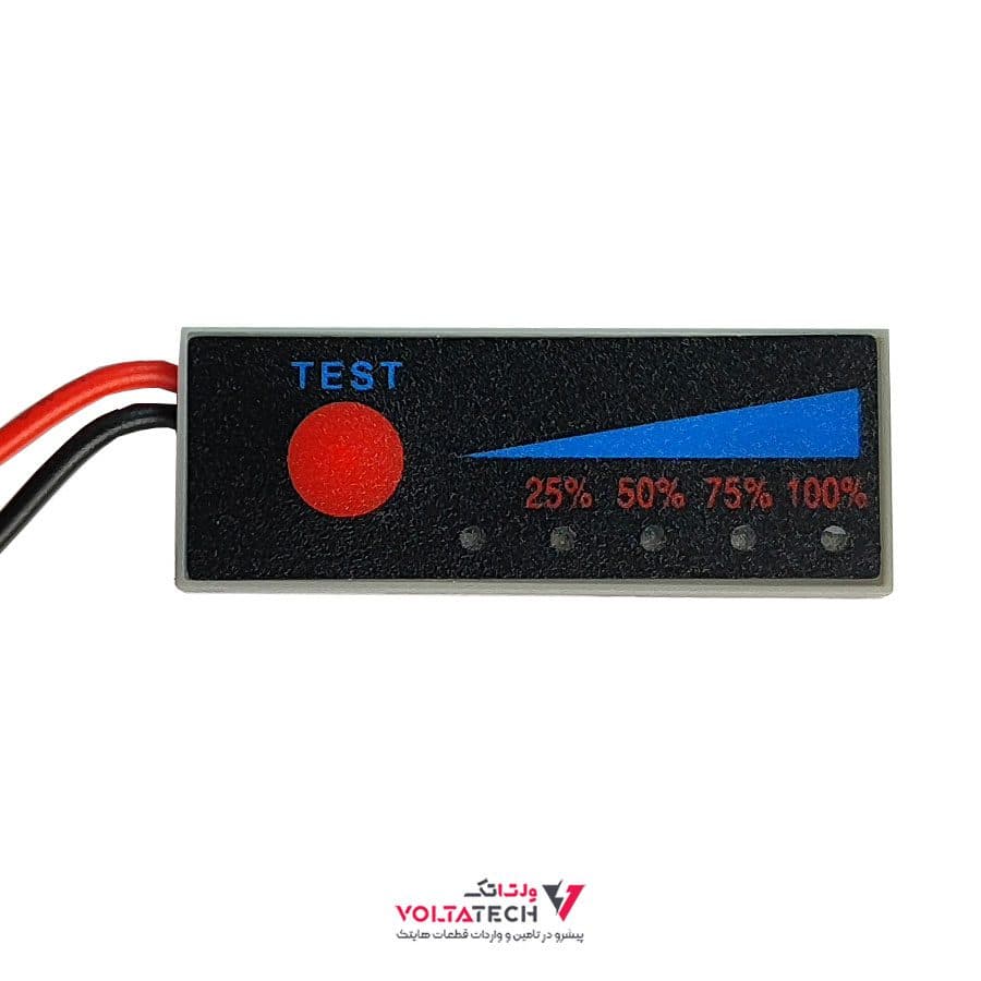 ماژول نشانگر سطح شارژ باتری 2 سل — تصویر ۹