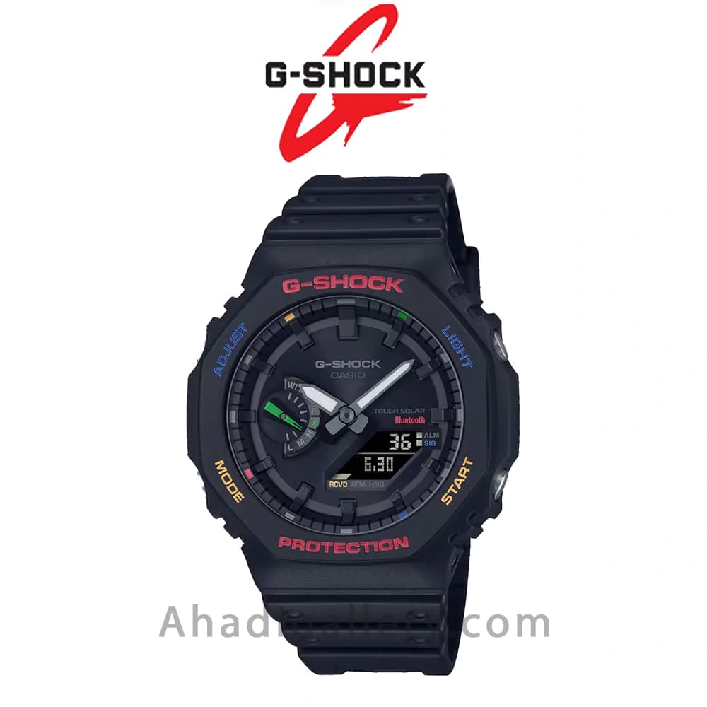 ساعت مچی مردانه کاسیو جیشاک مدل ga-b2100fc-1a — تصویر ۵