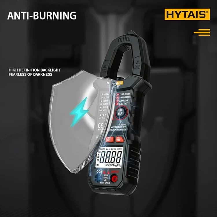 کلمپ متر دیجیتال 600 آمپر AC / DC مارک HYTAIS مدل TS19 — تصویر ۱۲