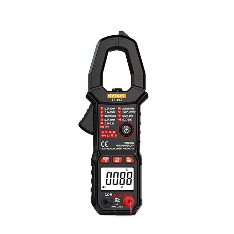 کلمپ متر دیجیتال 600 آمپر AC / DC مارک HYTAIS مدل TS19 — تصویر ۷