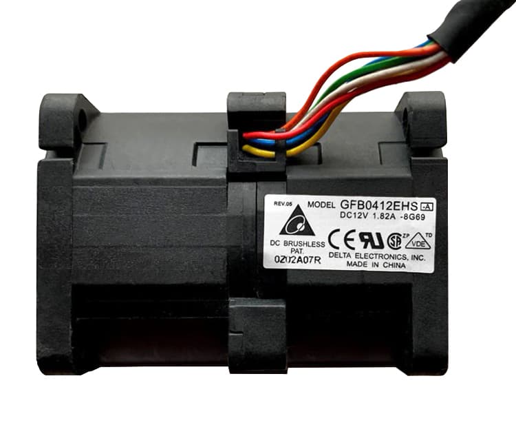 جت فن دوبل 4X4X5.5 سانتیمتر 12 ولت 1.82 آمپر مارک DELTA مدل GFB0412EHS — تصویر ۵