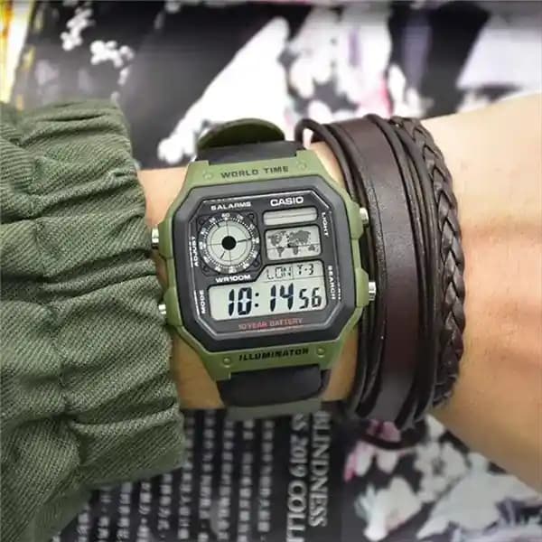 ساعت مچی کاسیو مدل AE-1200WHB-3B — تصویر ۷