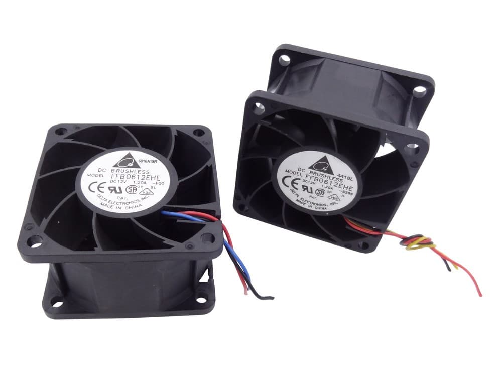جت فن 6X6X3.8 سانتیمتر 12 ولت 1.2 آمپر مارک DELTA مدل FFB0612EHE — تصویر ۷