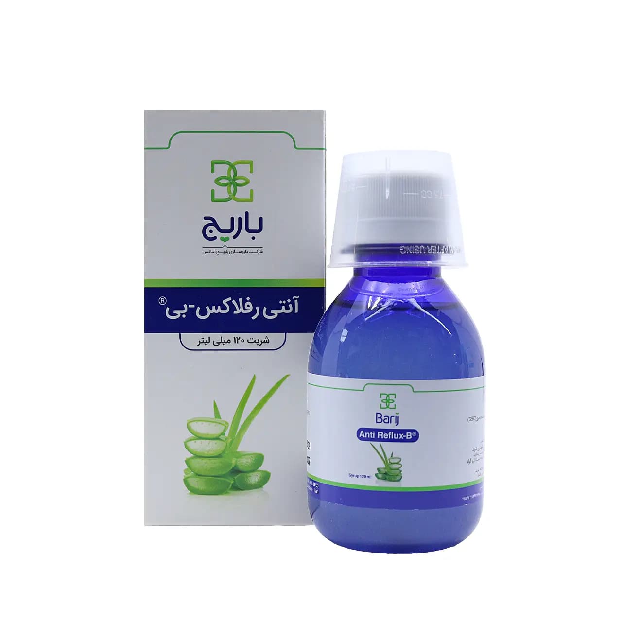 شربت آنتی رفلاکس بی باریج اسانس 120 میلی لیتر — تصویر ۲