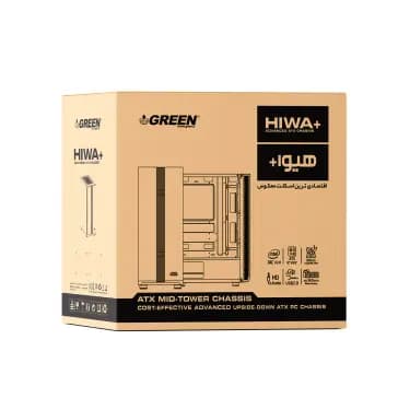 کیس کامپیوتر گرین مدل HIWA Plus-معرفی و مشخصات|بصیر رایانه — تصویر ۹