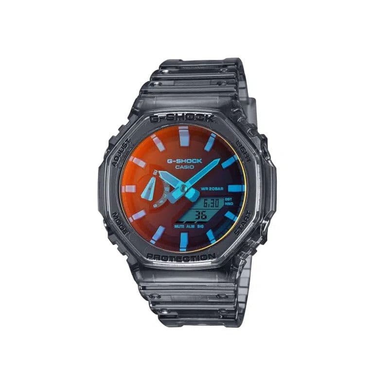 ساعت مچی مردانه کاسیو جیشاک مدل ga-2100tls-8adr