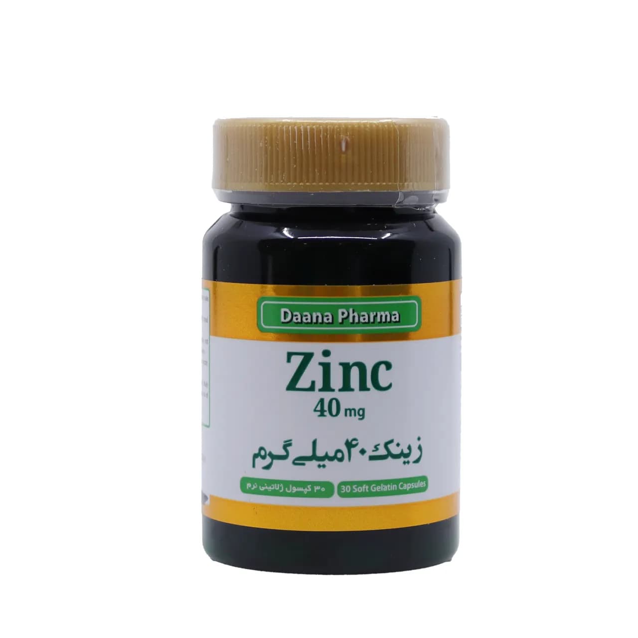 کپسول زینک 40 میلی گرم دانا فارما 30 عدد