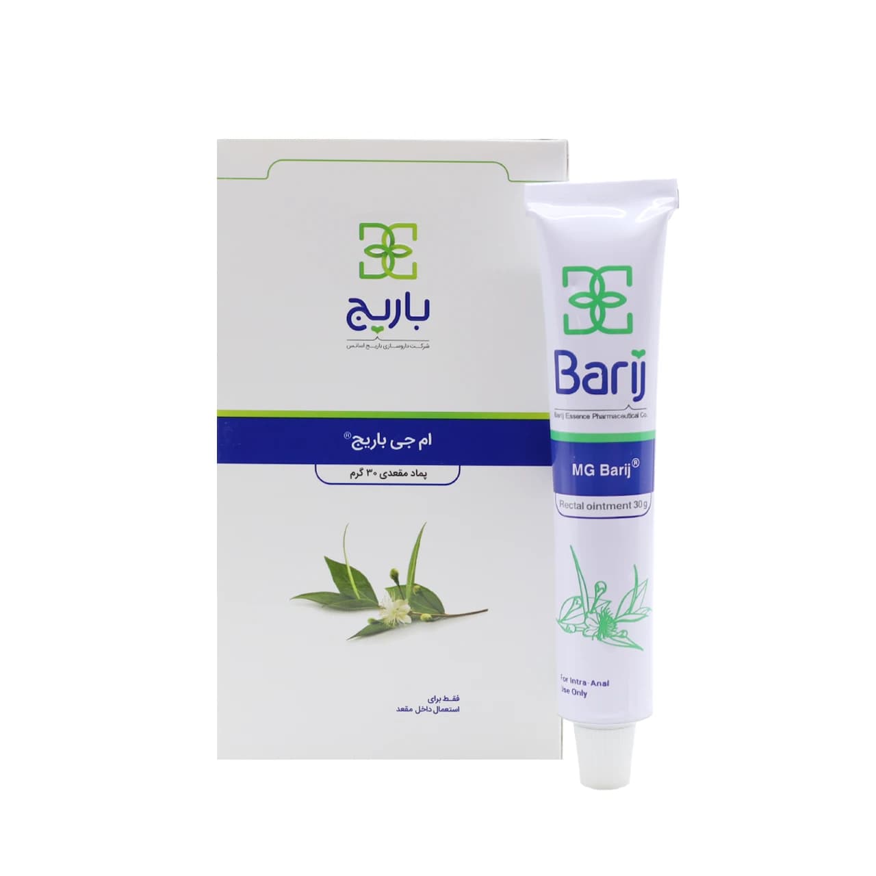 پماد مقعدی ام جی باریج اسانس 6 اپلیکاتور